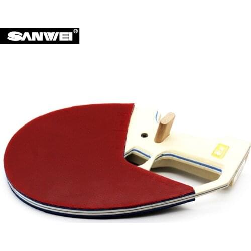 ITTF Approved SANWEI 9th Generation Ready Made Pistol Table Tennis Racket / Ping Pong Racket/ table tennis bat