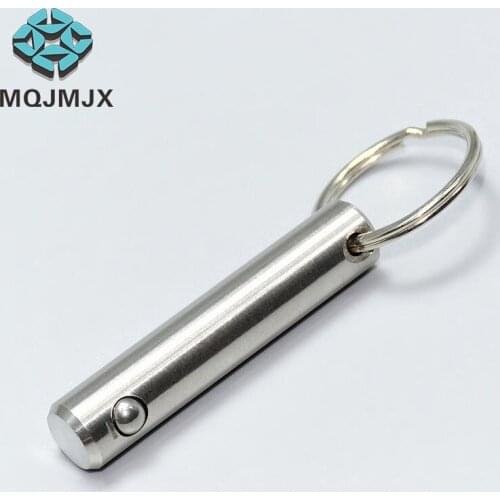 10mm Marine Grade Single Ball Quick Release Pin for Boat Bimini Top Stainless Steel Quick Pull Pins for Deck Hinge Marine Boat