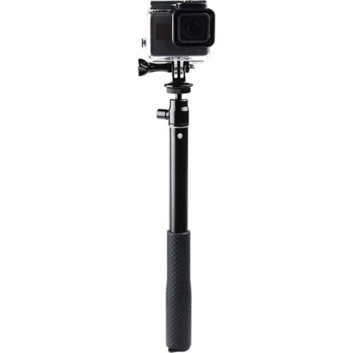 30-93cm Grip Foldable Tripod Holder Multi-functional Selfie Stick Monopod for GoPro HERO5 Session / Phone / Xiaoyi Sport Cameras