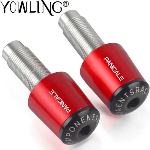 FOR Ducati Panigale 899 959 1199 1299 R S V2 Motorcycle Accessories Handlebar Grips Handle Bar Cap Slider End Plugs Grip Ends
