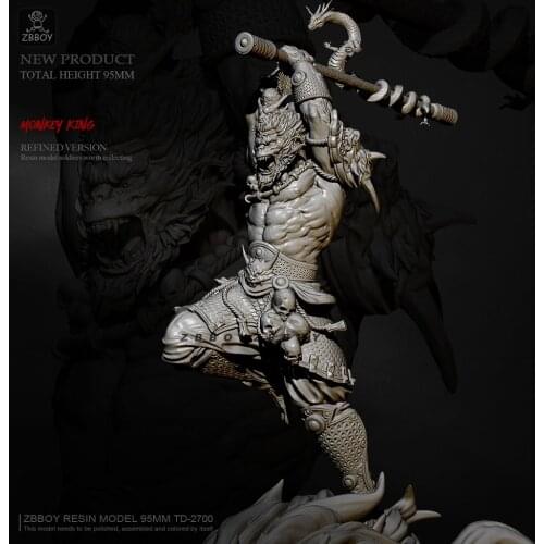 H75mm 1/24 Resin model kits figure colorless and self-assembled TD-2700