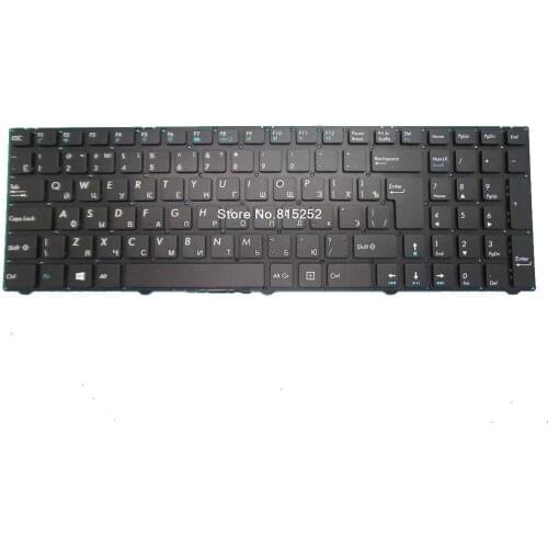 Laptop Keyboard For Pegatron D15 D15D D15B Russia RU Without frame New Big Enter OEM