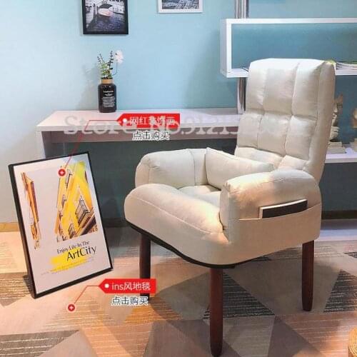 Lazy sofa bedroom room computer sofa leisure dormitory lazy chair small apartment balcony folding back recliner