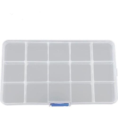 50%HOT 24/15/8 Compartments Removable Plastic Jewelry Bead Fishing Tackle Storage Box
