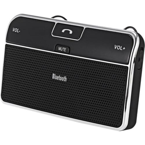 Music Receiver Dragging Sun Visor Intercom System Bluetooth Hands-Free Kit Bluetooth V4.0+EDR Car Styling Noise Cancellation