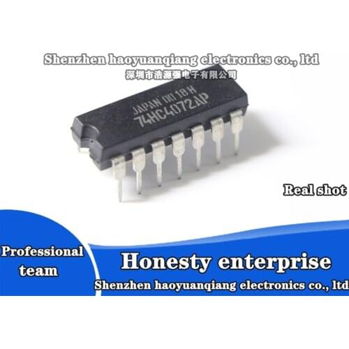 1PCS Genuine original 74HC4072AP 74HC4072 DIP-14 operational amplifier