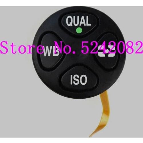 Original Top Cover Model Button For Nikon D810 Left QUAL WB ISO Button Key Camera Replacement Unit Repair Part