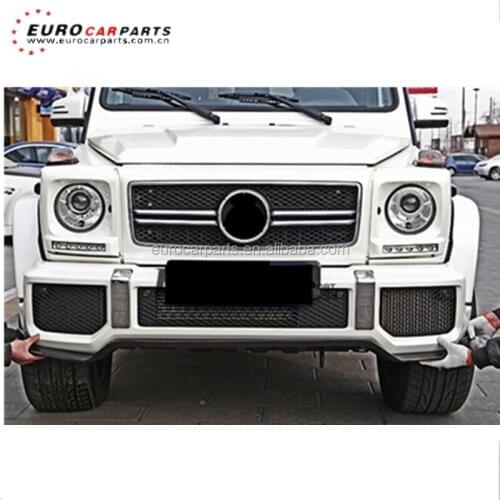 G63 M Style W463 Front Lip for W463 Carbon Fiber front lip spoiler