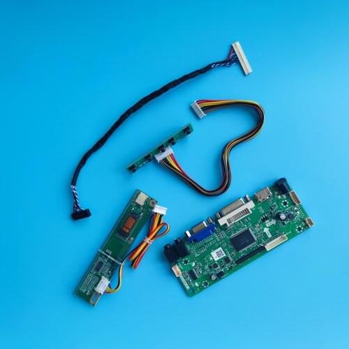 For QD14TL01 Rev.02 1280X800 14" VGA HDMI Screen panel 1 Lamps LCD DVI Controller board 30pin LVDS Monitor Kit