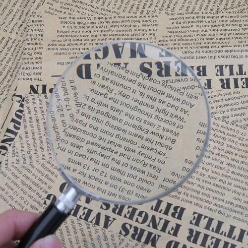 Portable Magnifying Glass Handheld Magnifier High Definition Reading Eye Loupe