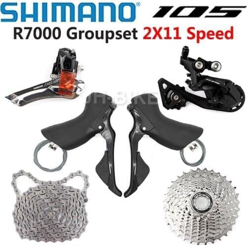 SHIMANO R7000 Groupset 105 5800 R7000 Derailleurs ROAD Bicycle ST + FD + RD + CS + CN Front Rear Derailleur 11-28T 30T 32T 34T