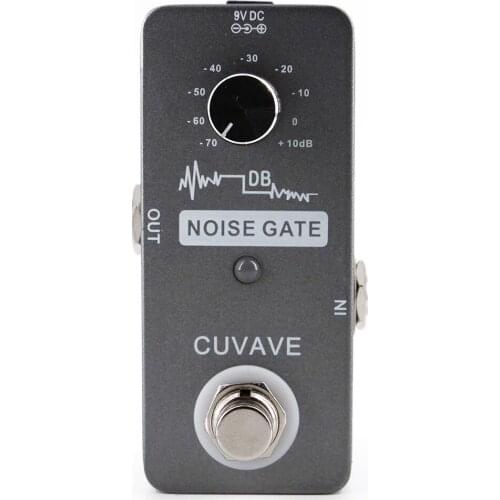 CUVAVE Noise Gate Guitar Effect Pedal Effects Stompbox for Guitar and Bass Noise Reduction High Sensitivity True bypass