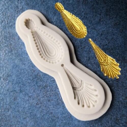 3D European Style Lace Series Silicone Cake Decorating Tools Cake Rounding Fondant Kitchen DIY Mold A1194