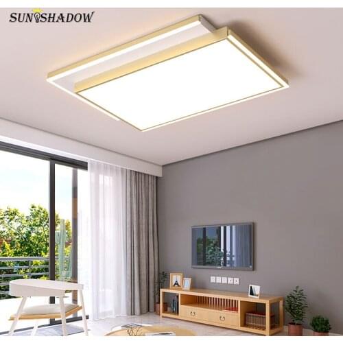 White Modern Led Chandelier Bigger Ceiling Chandelier Light Fixtures for Living room Bedroom Dining room Kitchen Luminaires