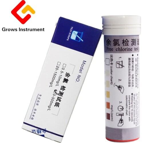 Test Paper Of Residual Chlorine In Hospital Sewage Test Paper Free Chlorine Kit For Detecting Effective Chlorine In Chlorine Dis