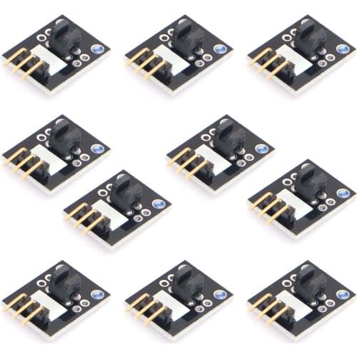 Smart Electronics10pcs/lot KY-010 Broken Light Blocking Photo Interrupter Sensor Module For Arduino AVR PIC DIY Starter Kit