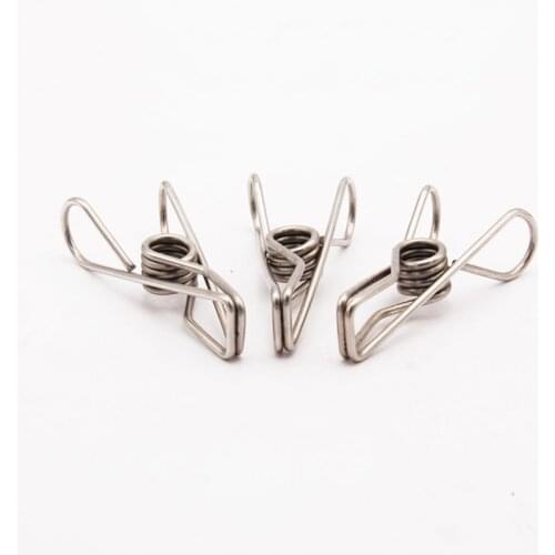 10 Pcs Leather Goods DIY Stainless Steel Fixed Clip Sewing Clothes Pants Holding Clip Diy Tools