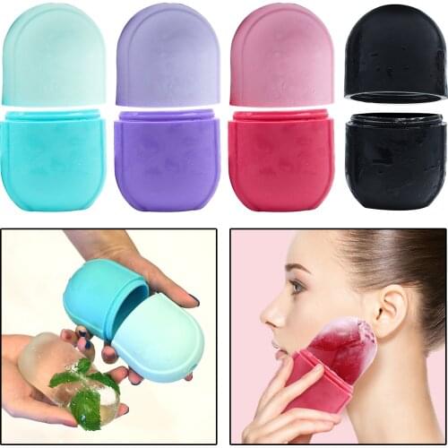 2 Piecss Small Cooling Ice Massage Cups Fitness Cold Massage Roller Tool