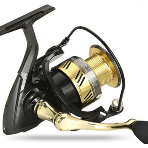 2021New Spinning reels Wheel 8KG Max Drag Carrete de pesca 5.2:1 Metal Stainless Steel Fishing Reel Saltwater Reel for Fishing