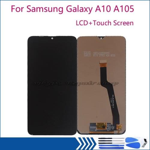 6.2-inch For Samsung Galaxy A10 A105 A105F SM-A105 LCD Display Screen Digitizer Assembly For Samsung A10 LCD Phone Repair kit