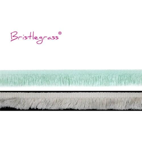 BRISTLEGRASS 1 Yard Crochet Lace Trim Tassel 3/4" 18mm Soft Braided Macrame Fringed Ribbon Pillow Costume Dress DIY Sewing Craft