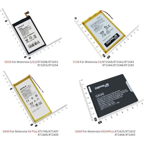 DEPALAI Motorola Moto G Batteries