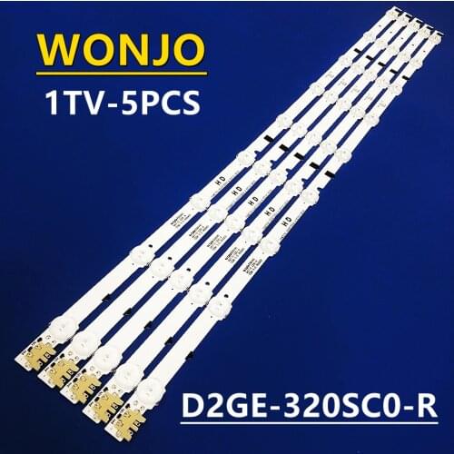 FOR samsung 2013SVS32H Ue32f5000 D2GE-320SCO-R3 UA32F4088AR UA32f4100AR backlight LUMENS D2GE-320SC0-R3 650MM 9LED 32 inch