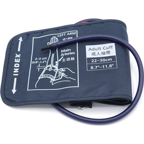 Medical Adult Upper Arm Blood Pressure BP Belt 22-30cm PVC Bladder Cuff Accessory for Digital Patient Sphygmomanometer Monitor