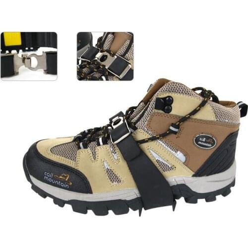 Outdoor Climbing supplies Simple four teeth crampons snowshoes antiskid shoe covers