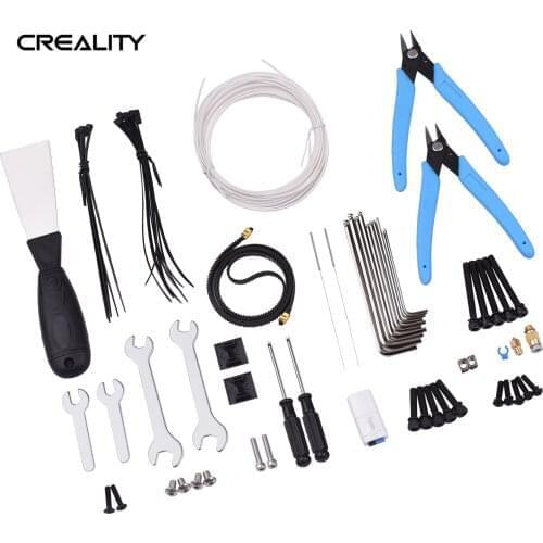 Creality Ender3 Ender-3 Pro Maintenance Tool Kit with Nozzle Tube Connector Nozzle Cleaner Cutting Pliers Removal Tool Screw kit