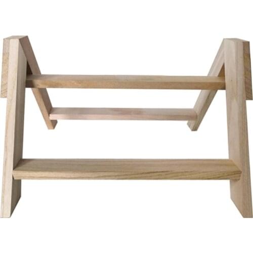 2021 New Chicken Perch Wood Stand for Pet Hens Large Bird Parrot Coop Roosting Tripod Stand