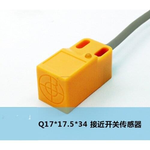 Q17 Inductive Non-buried Distance 8mm 2-wire DC proximity Connector DC10-30V