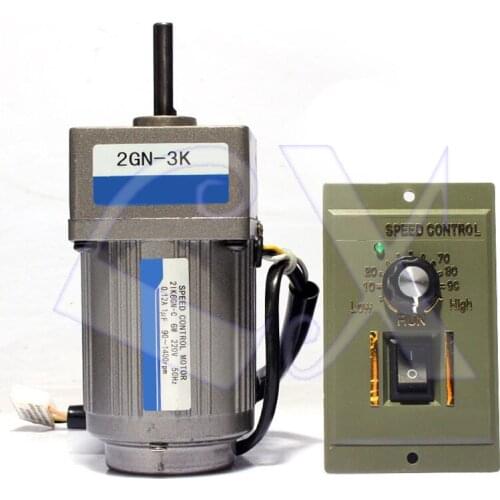 2IK6GN-C speed control variable speed motor reversible motor 6W AC220V Gear Reducer 6W motor + governor