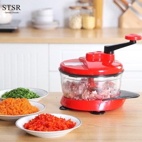 Kitchen High Quality Stainless Steel Meat Grinder Manual Multifunctional Vegetable Meat Grinder