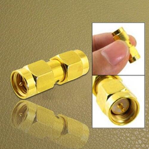 SMA Male to SMA Male Plug in series RF Coaxial Adapter Connector