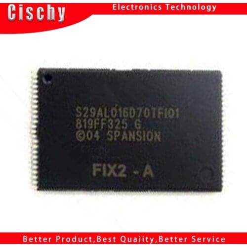 1pcs/lot S29AL016D70TFI010 S29AL016D70TFI01 TSOP-48 In Stock