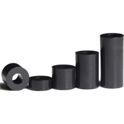 20-50pcs/lot ABS spacer M3 M4 M5 M6 M8 White Nylon ABS Non-Threaded Spacer Round Hollow Standoff Washer