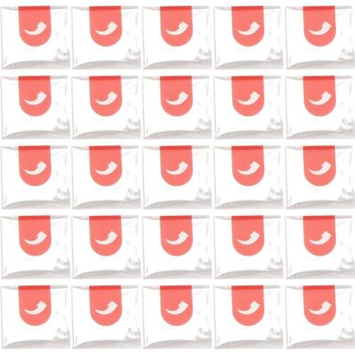 50Pcs Roast Bag Microwave Oven Bag Toast Bag High Temperature Cook Bags (White)