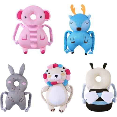 67JC Baby Head Protector Pillow Toddlers Walking Headrest Neck Safety Pad Backpack