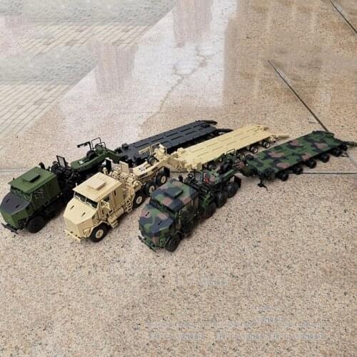 1:50 scale Alloy Toy Vehicles TWH Oshkash M1070 trail Car Model Of Childrens Toy Car Authentic Kids Toys