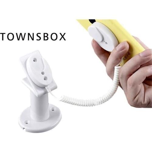 3C Store Mobile Phone Display Rack Phone Model Holder Pull Wire Rope Cable Chain Anti Theft Accessory Sticky Acrylic Phone Stand