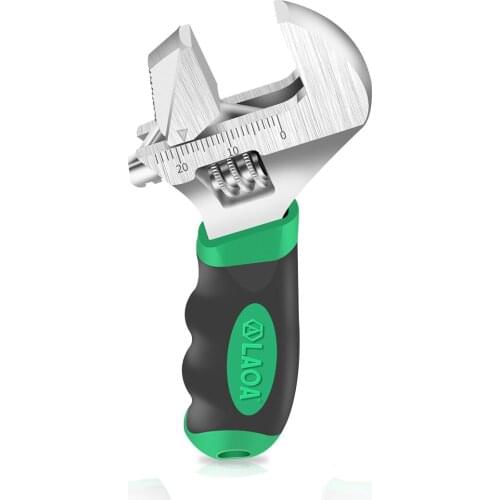 LAOA Large Open-end Adjustable Wrench Multifunctional Open-end Universal Wrench Universal Wrench Automobile Tools