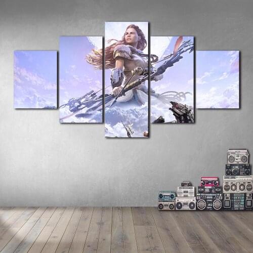 Horizon Zero Dawn Canvas Paintings on The Wall Art Posters and Prints Nordic Decorative Picture for Living Room No Frame