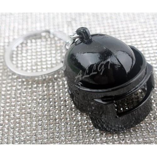 Creative Fashion Bicycle Helmet Metal Keychain Ring Keyring Keyfob Funny Gift