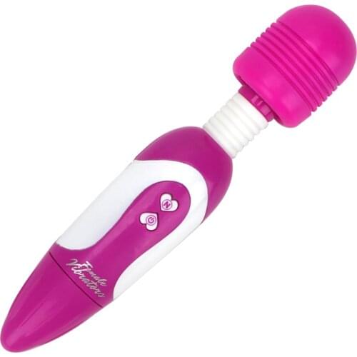 IKOKY Breast Massager Clitoris Vaginal Massage Stimulation 30 Modes AV Stick Clit Stimulator Vibrator Sex Toys for Women