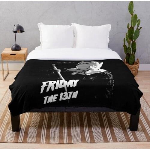 Friday 13th part II grunge Blanket Fleece Plush Blankets on Bed/Sofa Sleeping Cover Bedding Throws Bedsheet for Kids Adult