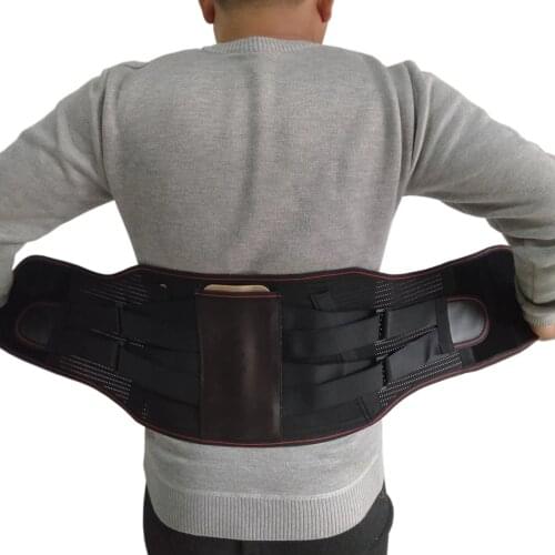 Unisex Lumbar Orthopedic Corset Herniated Disc Brace Fajas Lower Back Support Brace On the Lumbar Spine Back Belt Direct Selling