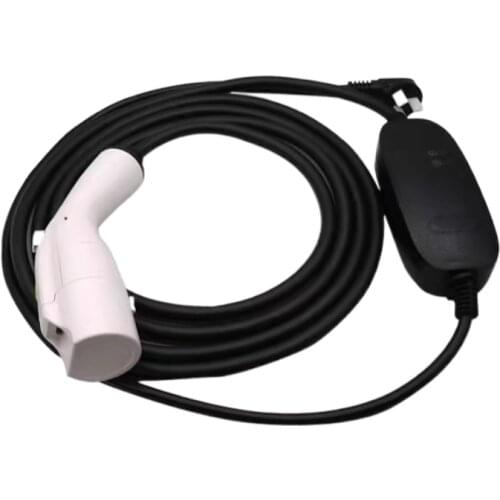 Mode 2 EV portable charger 3.5kw 16A electric car with EU plug