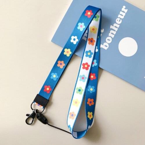 Mobile Phone Strap Cute Cartoon Lanyard Neck Strap Keys ID Card For iphone USB Badge Holder DIY Hang Rope Decoration Lanyards