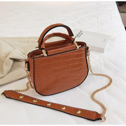 Retro PU Leather Ladies Handbag Ladies Crossbody Designer Messenger Bag Shoulder Bag Handbags